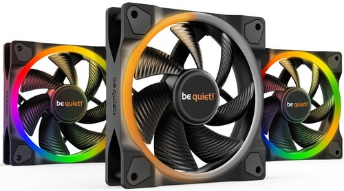 Комплект вентиляторов be quiet! LIGHT WINGS 120mm PWM Triple Pack [BL076] черный