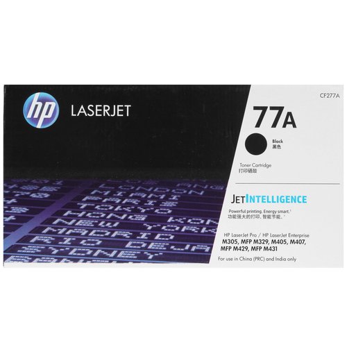 Картридж лазерный HP 77A (CF277A) черный