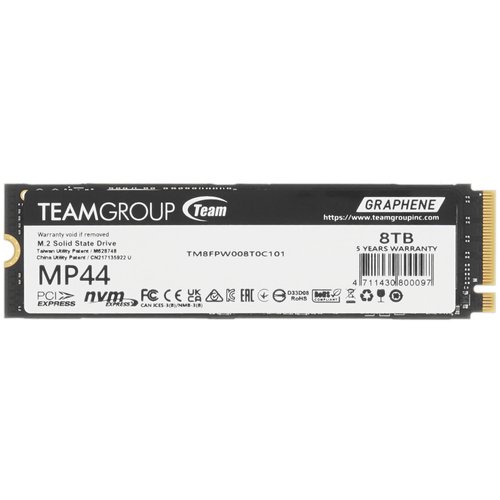 8000 ГБ M.2 NVMe накопитель TEAMGROUP MP44 [TM8FPW008T0C101]