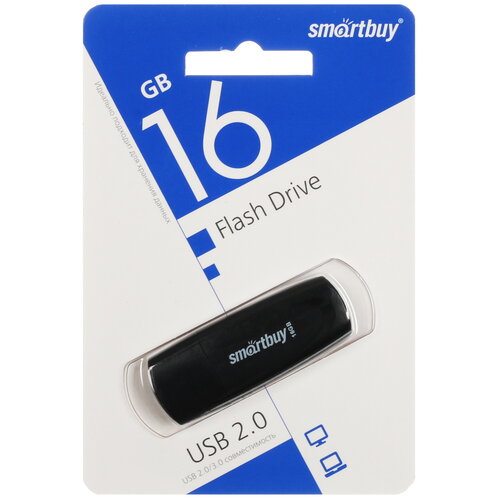 Память USB Flash 16 ГБ Smartbuy Scout [SB016GB2SCK]