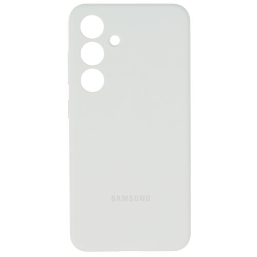 Накладка  Samsung Silicone Case для Samsung Galaxy S24 белый