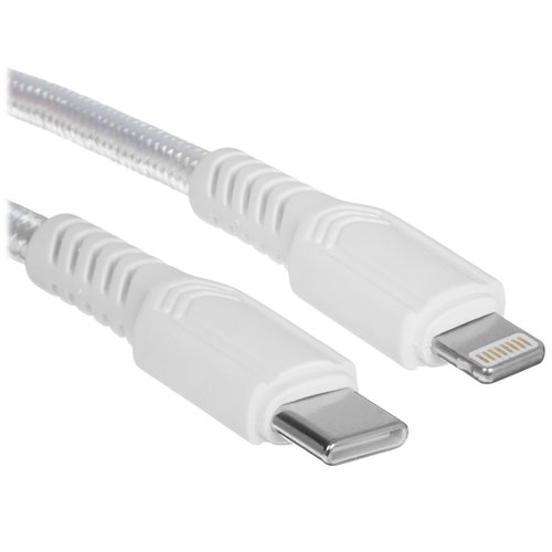 Кабель Borofone Lightning 8-pin - USB Type-C белый