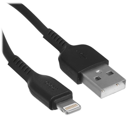 Кабель Hoco Lightning 8-pin - USB Type-A черный