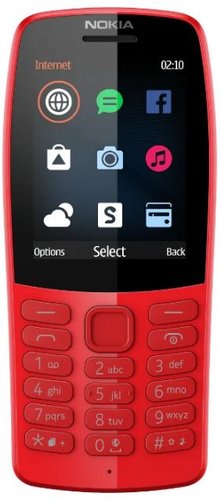 Сотовый телефон Nokia 210 красный