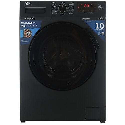 Стиральная машина Beko WSPE7612A черный