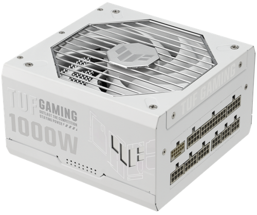 Блок питания ASUS TUF Gaming 1000 Gold White [TUF-GAMING-1000G-WHITE] белый