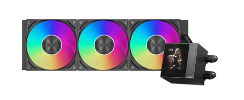 Buy Cooling system PCCooler DC360 Pro ARGB Display black in the online ...