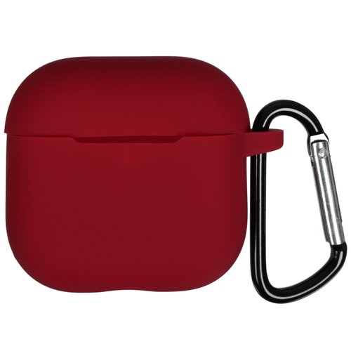 Чехол Borasco  для Apple AirPods 4, Apple AirPods 4 ANC, красный