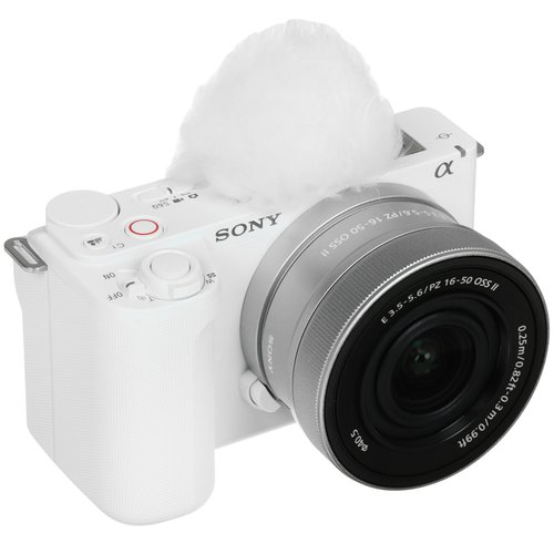 Беззеркальный фотоаппарат Sony Alpha ZV-E10 II Kit 16-50mm белый