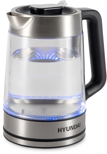 Электр чайнек Hyundai HYK-G5607 серебристый
