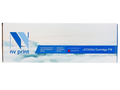 Картридж лазерный NV Print CC533A пурпурный