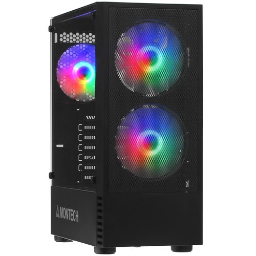 Korpus MONTECH X2 MESH [X2 (B)] qora