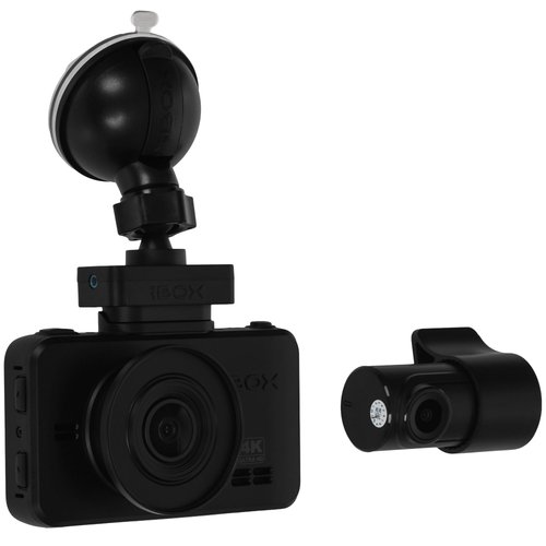 Видеорегистратор iBOX RoadScan 4K WiFi GPS Dual + салонная камера
