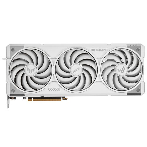 Видеокарта ASUS GeForce RTX 5070 Ti TUF Gaming White OC Edition [TUF-RTX5070TI-O16G-WHITE-GAMING]