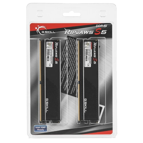 Оперативная память G.Skill Ripjaws S5, DDR5, 64GB (2x32GB), 6000 MHz, CL36, с радиатором, чёрный, фото4