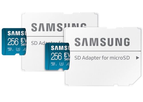 Карта памяти Samsung EVO Select microSDXC 256 ГБ [BNDL-1641505948512]