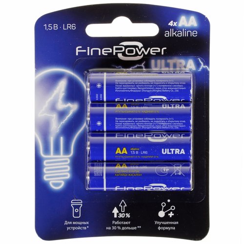 Батарейка FinePower Ultra