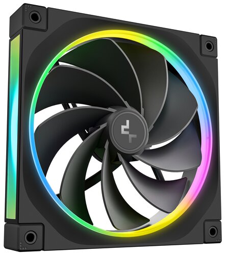 Реверсный вентилятор DEEPCOOL FL14R [R-FL14R-BKAPN1-G] черный