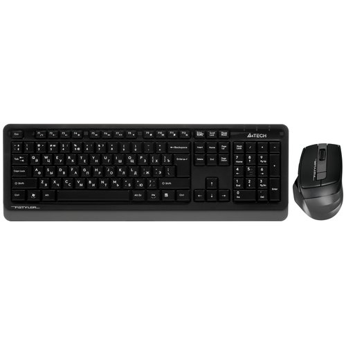 Клавиатура+мышь беспроводная   A4Tech Fstyler FG1035 черный