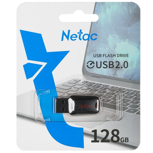 USB Flash xotirasi 128 GB Netac U197 [NT03U197N-128G-20BK]
