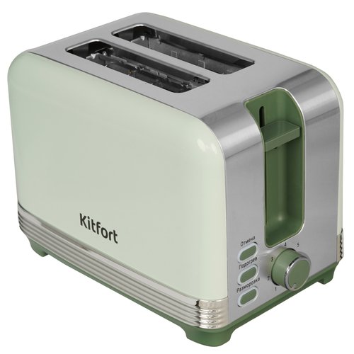 Тостер Kitfort КТ-6070 зеленый