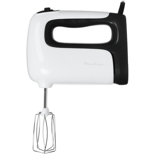 Миксер Moulinex HM460110 Prepmix+ [500 Вт, ручной, скоростей - 5, корпус - пластик, насадок - 4 шт, турборежим, белый, серый]