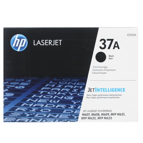 Картридж лазерный HP 37A (CF237A) черный, с чипом