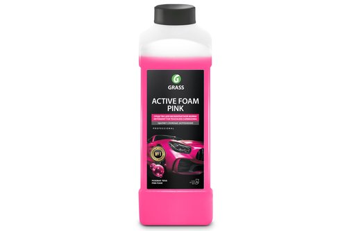 Автошампунь для бесконтактной мойки GRASS Active Foam Pink