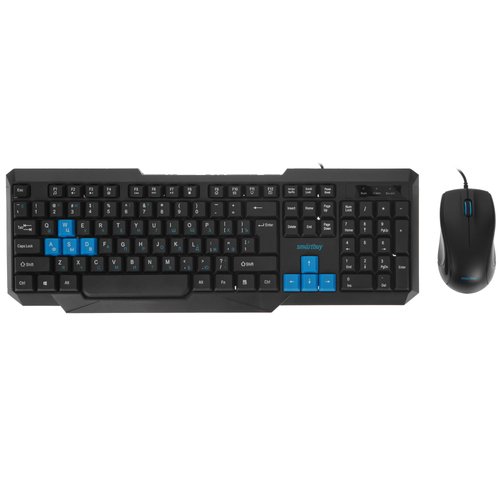 Клавиатура+мышь  проводная  Smartbuy ONE 230346 черный