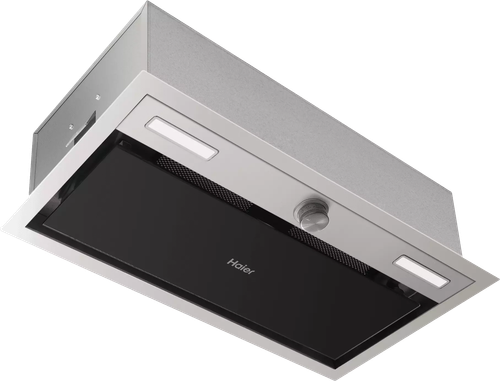 Вытяжка полновстраиваемая Haier HVX-BI664GBX серебристый/черный