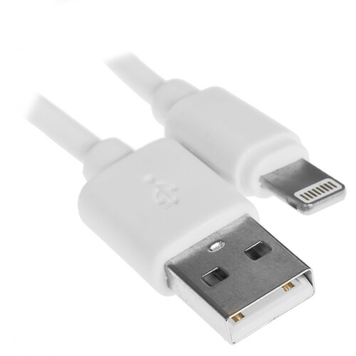 Кабель FinePower Lightning 8-pin - USB Type-A белый 1 м