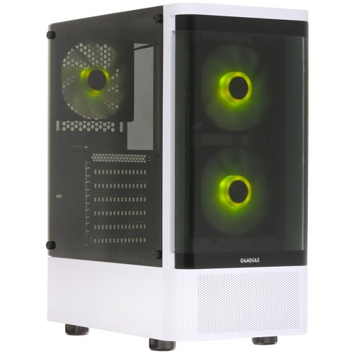 Корпус GAMDIAS TALOS E3 CG [16332-32AB3-30000-G] белый