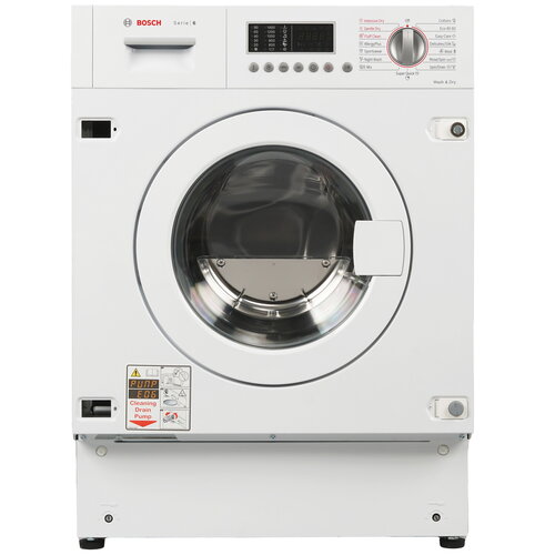 Встраиваемая стирально-сушильная машина Bosch WKD28543EU