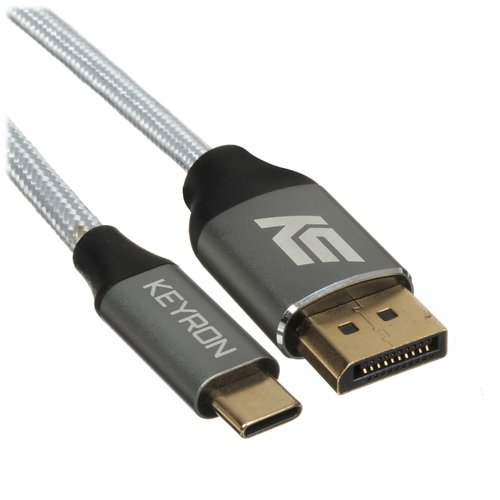 Кабель однонаправленный KEYRON DisplayPort - USB Type-C, 1.8 м