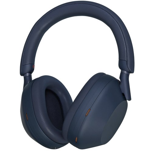 Беспроводные/проводные наушники Sony WH-1000XM5  синий 2023