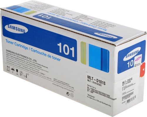 Картридж лазерный Samsung MLT-D101S черный, с чипом