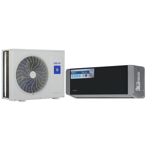 Air conditioner wall-mounted split system DEXP AC-DP9INV black