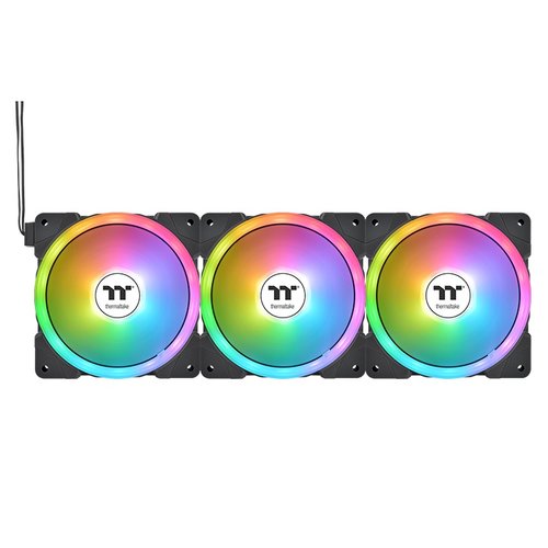 Комплект вентиляторов Thermaltake SWAFAN EX14 ARGB [CL-F168-PL14SW-A] черный