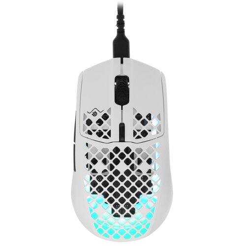 Мышь проводная SteelSeries Aerox 3 Onyx 2022 [62603] белый