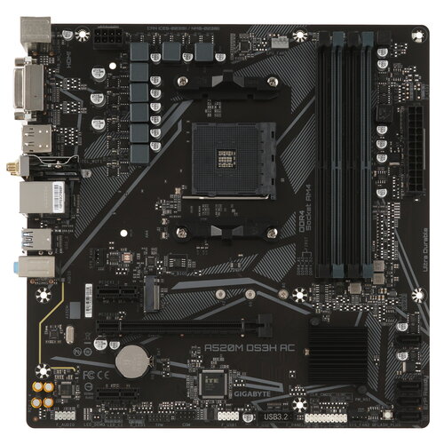 Материнская плата GIGABYTE A520M DS3H AC