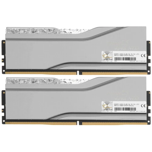 Оперативная память G.Skill Trident Z5 Royal Neo, DDR5, 96GB (2x48GB), 6000 MHz, CL28, с радиатором, RGB, серебристый, фото3