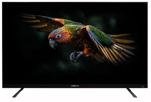 75" (191 см) Телевизор Vesta V75MU6500 черный