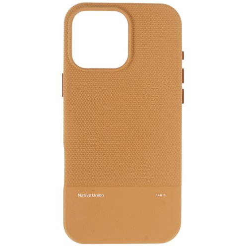 Накладка  Native Union (Re)Classic Case для Apple iPhone 16 Pro Max коричневый
