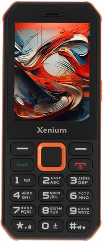 Cell phone Xenium X300 orange/black
