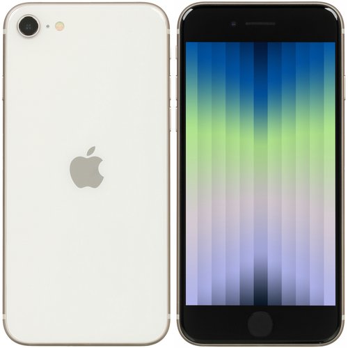 4.7" Смартфон Apple iPhone SE 2022 64 ГБ белый