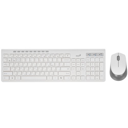 Klaviatura+sichqoncha  simli  Genius SlimStar 8230 oq