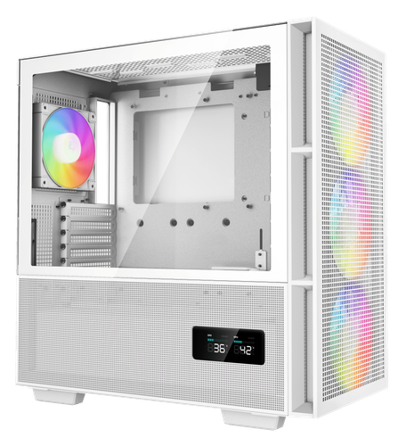 Корпус DEEPCOOL CH560 DIGITAL [R-CH560-WHAPE4D-G-1] белый