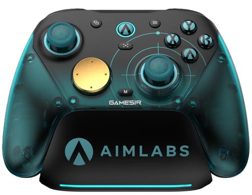 Геймпад беспроводной/проводной GameSir G7 Pro 8K Aimlabs Edition бирюзовый