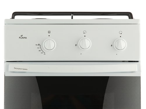 Газовая плита Flama СG 3202 W/B белый