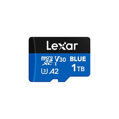 Карта памяти Lexar Blue microSDXC 1000 ГБ [LMSBLUE001T-BNANC]